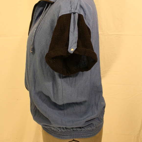 Vintage Zip Short Sleeve Shirt - Picture 2 of 7